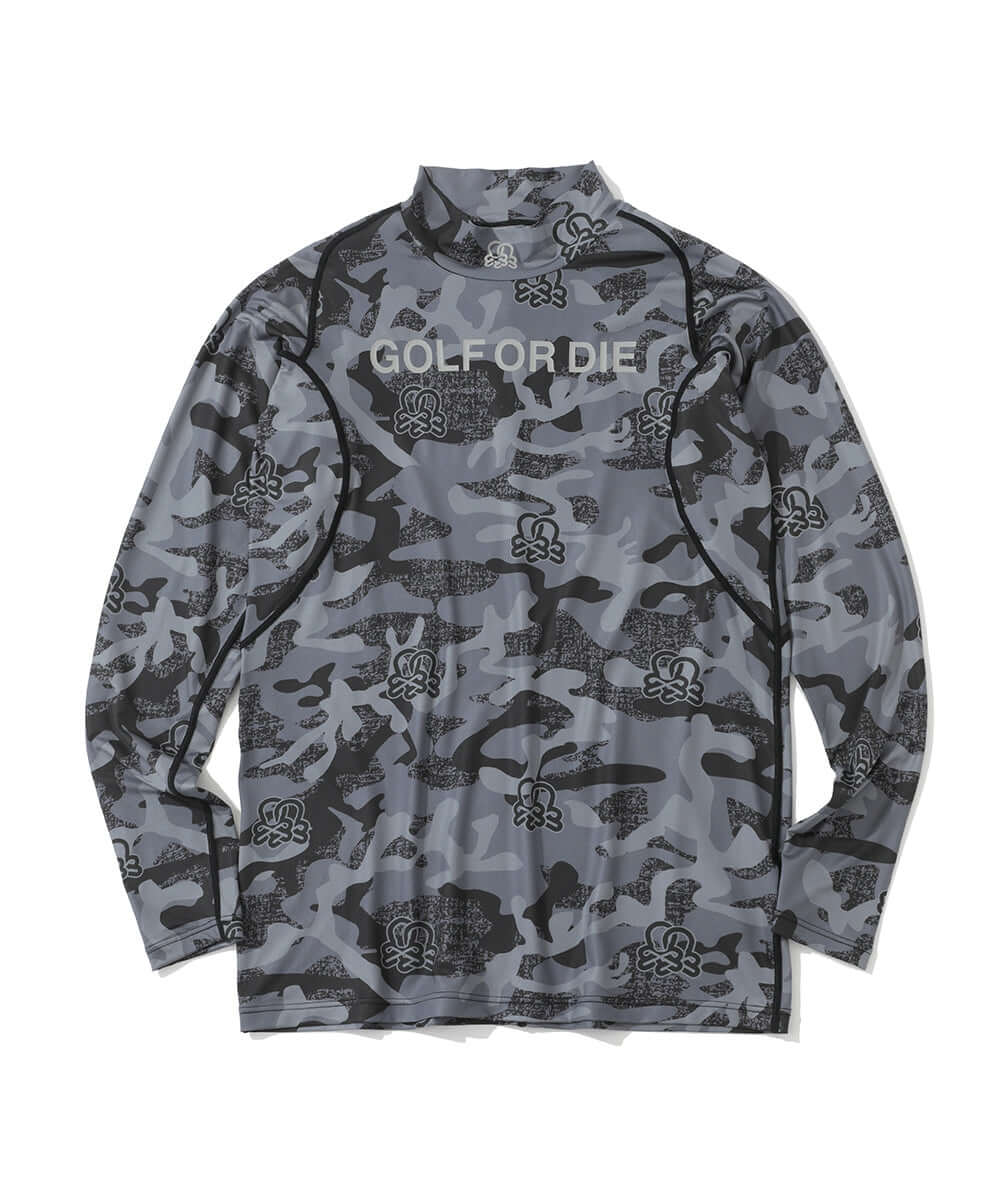 ACD Camo Technical Mock Neck